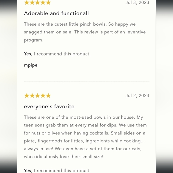 Anthropologie, set of 4, Shiny Mini Latte bowls - lavender - Picture 7 of 13